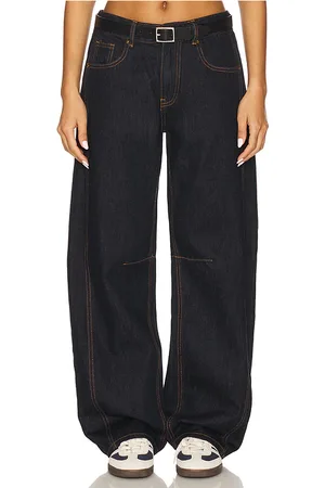 REVOLVE LIONESS Lioness renacida jean en color azul talla L en - Blue. Talla L (también en M, S, XL, XS).