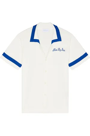 REVOLVE Blue Sky Inn Blue sky inn camisa paneled knit en color blanco talla L en - White. Talla L (también en M).