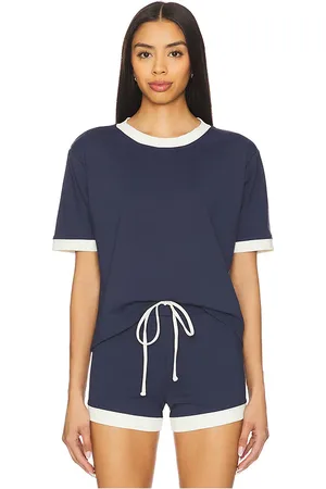 REVOLVE Port de Bras Port de bras camiseta akari en color azul marino talla L en - Navy. Talla L (también en M, S, XL, XS).