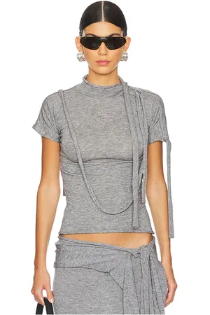 REVOLVE Ottolinger Ottolinger camiseta con tirantes en color claro talla M en - Light Grey. Talla M (también en XL).