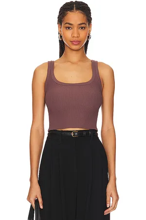 REVOLVE Cuts Cuts tanque con correa ancha coreflex en color marrón talla L en - Brown. Talla L (también en M).