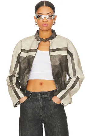 REVOLVE Superdown Superdown chaqueta katrina en color talla S en - Grey. Talla S (también en XXS).