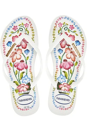 REVOLVE Havaianas Havaianas chanclas tropicalia vibes en color talla 35/36 en - White. Talla 35/36 (también en 39/40, 41/42).