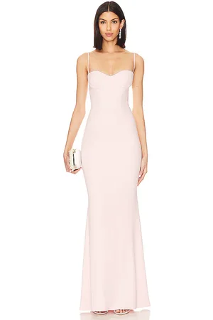 REVOLVE Katie May Katie may vestido largo yasmin en color talla L en - Blush. Talla L (también en XL).