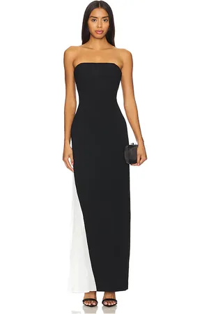 REVOLVE Alice + Olivia Alice + olivia maxivestido retha en color negro talla 0 en - Black. Talla 0 (también en 2, 4).