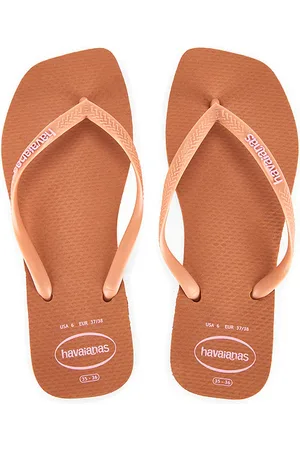 REVOLVE Havaianas Havaianas chanclas square logo en color coral talla 35/36 en - Coral. Talla 35/36 (también en 37/38, 39/40, 41/42).