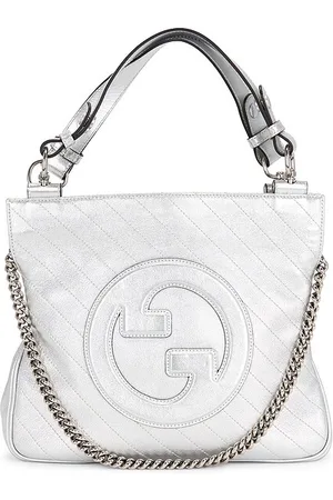 REVOLVE FWRD Renew Fwrd renew bolso tote gucci en color metálico talla all en - Metallic Silver. Talla all.