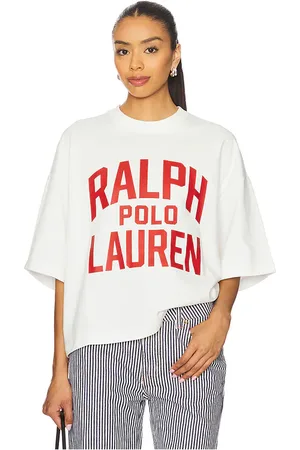 REVOLVE Polo Ralph Lauren Polo ralph lauren camiseta cuello redondo oe jersey knit en color blanco talla M en - White. Talla M (también en S).