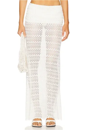REVOLVE Lovers and Friends Lovers and friends falda nadina en color talla L en - White. Talla L (también en M, S, XL, XS, XXS).