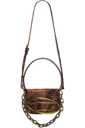 REVOLVE Diesel Diesel bolso de hombro de piel sintética logo en color talla all en - Brown. Talla all.
