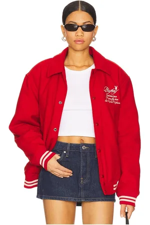 REVOLVE Playboy Playboy chaqueta est. en color talla L en - Red. Talla L (también en M, S, XL/1X).