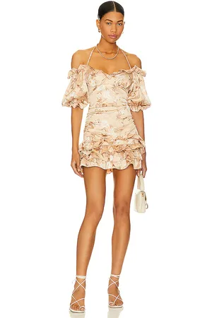 REVOLVE MAJORELLE Majorelle vestido marbella en color beige talla S en - Beige. Talla S (también en XXS).