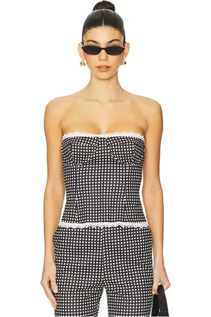 REVOLVE WeWoreWhat Weworewhat strapless corset en color negro talla 0 en - Black. Talla 0 (también en 00, 10, 2, 4, 6, 8).