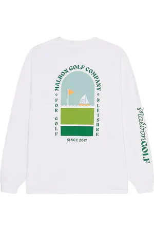 REVOLVE Malbon Golf Malbon golf manga larga marina en color talla L en - White. Talla L (también en M, S, XL/1X).