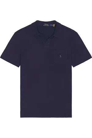 REVOLVE Polo Ralph Lauren Polo ralph lauren short sleeve johnny collar polo en color azul marino talla L en - Navy. Talla L (también en M, S, XL/