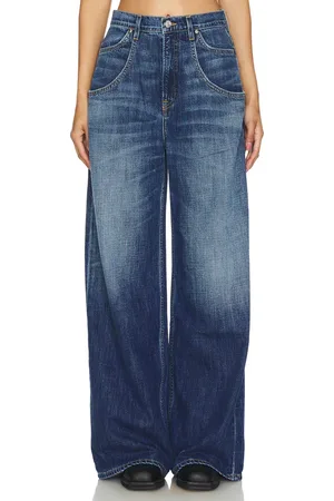 REVOLVE EB Denim Eb denim pierna ancha tasca baggy en color denim-dark talla 24 en - Denim-Dark. Talla 24 (también en 29).