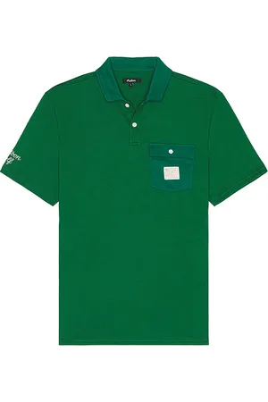 REVOLVE Malbon Golf Malbon golf jovis solid polo en color verde talla L en - Green. Talla L (también en M, S, XL/1X).