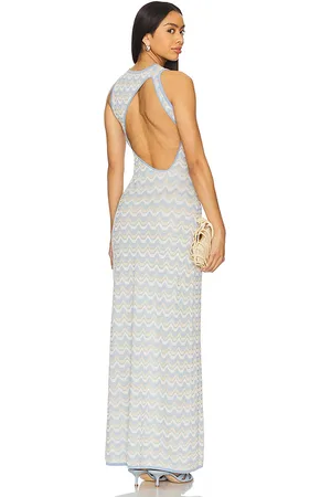 REVOLVE DEVON WINDSOR Devon windsor vestido dalia en color bebe azul talla L en - Baby Blue. Talla L (también en M, S, XL, XS).