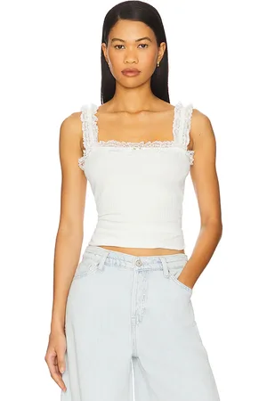 REVOLVE HEARTLOOM Heartloom koko top en color blanco talla L en - White. Talla L (también en M, S, XL, XS).