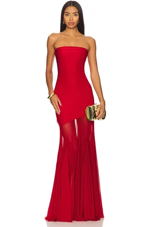 REVOLVE Deme by Gabriella Deme by gabriella vestido largo dahlia en color rojo talla L en - Red. Talla L (también en XL).