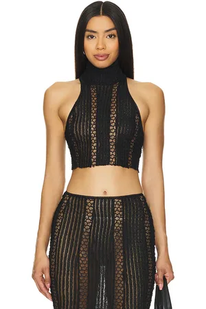 REVOLVE God Save Queens God save queens pandora top en color talla L en - Black. Talla L (también en M).