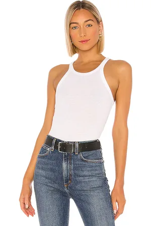REVOLVE LNA Lna top sin mangas en color talla L en - White. Talla L (también en M, S).