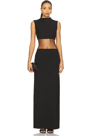 REVOLVE Lovers and Friends Lovers and friends vestido largo wright en color talla L en - Black. Talla L (también en M, S, XL, XS, XXS).