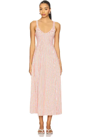 REVOLVE WeWoreWhat Weworewhat vestido midi dress en color rojo talla 0 en - Red. Talla 0 (también en 12, 2, 4, 6, 8).
