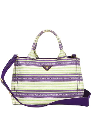 REVOLVE FWRD Renew Fwrd renew bolso tote prada en color white,lavender,green talla all en - White,Lavender,Green. Talla all.
