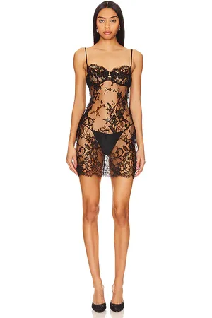 REVOLVE Kiki de Montparnasse Kiki de montparnasse camille mini slip en color talla S en - Black. Talla S (también en XS).