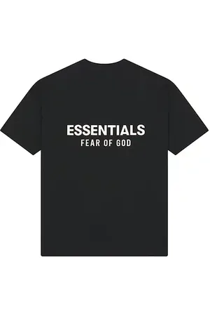 REVOLVE Fear of God ESSENTIALS Fear of god essentials camiseta classic en color negro talla L en - Black. Talla L (también en M, S, XL, XXL).