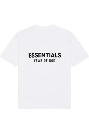 REVOLVE Fear of God ESSENTIALS Fear of god essentials camiseta classic en color blanco talla L en - White. Talla L (también en M, S, XL, XXL)