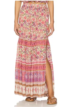 REVOLVE SPELL Spell falda maxi elysian en color neutral talla L en - Neutral. Talla L (también en M, S, XL, XS).