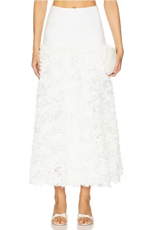 REVOLVE Alexis Alexis falda bria en color talla L en - White. Talla L (también en M, S, XS).