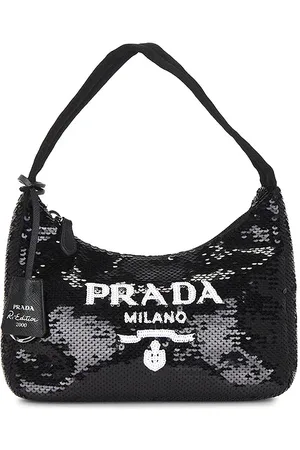 REVOLVE FWRD Renew Fwrd renew bolso hombro prada en color talla all en - Black. Talla all.
