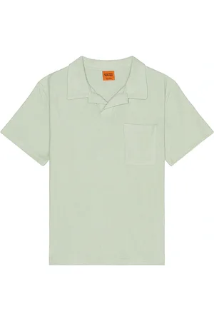 REVOLVE Rhythm Rhythm vintage terry polo en color verde salvia talla L en - Sage. Talla L (también en M, S, XL/1X).