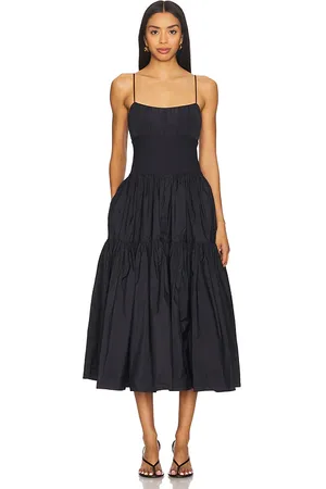 REVOLVE Cinq a Sept Cinq a sept vestido midi ginny en color negro talla 0 en - Black. Talla 0 (también en 10, 2, 4, 6).