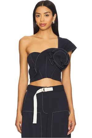 REVOLVE JBQ Jbq top sin mangas blaire en color talla L en - Navy. Talla L (también en M, S, XS).