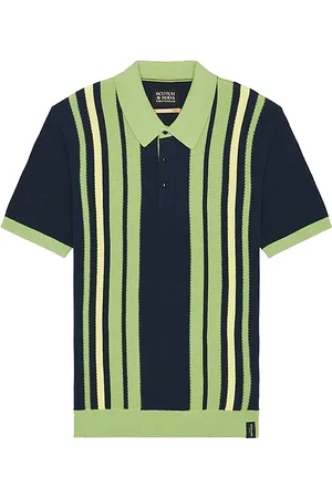 REVOLVE Scotch & Soda Scotch & soda structured polo en color azul marino talla L en - Navy. Talla L (también en M, S, XL/1X).
