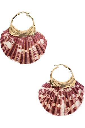REVOLVE Lili Claspe Lili claspe pendiente mira en color oro metálico talla all en - Metallic Gold. Talla all.