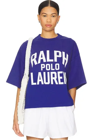 REVOLVE Polo Ralph Lauren Polo ralph lauren camiseta cuello redondo oe jersey knit en color azul talla L en - Blue. Talla L (también en M, S