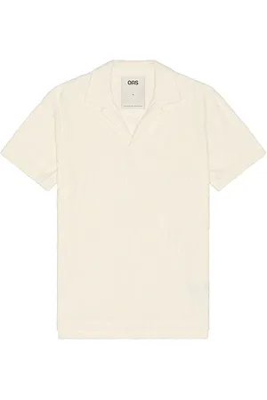 REVOLVE OAS Oas polo summit en color ivory talla L en - Ivory. Talla L (también en M, S, XL/1X).