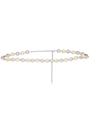 REVOLVE Ettika Ettika cinturón polished pebble mixed metal en color metallic silver,metallic gold talla all en - Metallic Silver,Metallic Gold. Ta