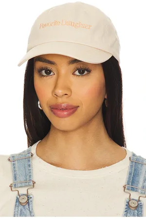 REVOLVE Favorite Daughter Favorite daughter gorra béisbol classic logo en color crema talla all en - Cream. Talla all.