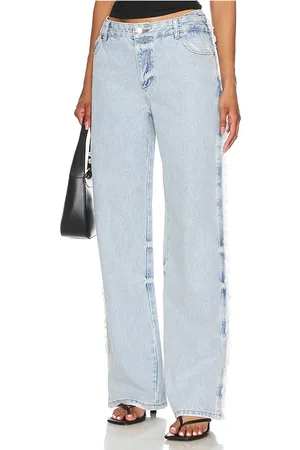 REVOLVE SER.O.YA Ser.o.ya roma jeans en color denim claro talla 25 en - Denim-Light. Talla 25 (también en 26).