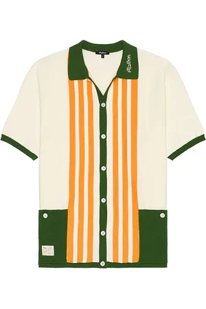 REVOLVE Malbon Golf Malbon golf camisa gabbiano en color crema talla L en - Cream. Talla L (también en M, S, XL/1X).