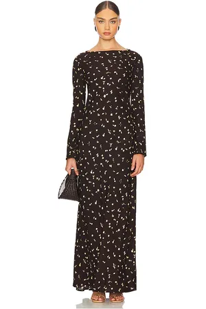 REVOLVE FAITHFULL THE BRAND Faithfull the brand vestido lilou en color chocolate talla S en - Chocolate. Talla S (también en XS).
