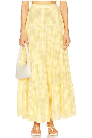 REVOLVE Sundress Sundress falda odette en color amarillo talla L en - Yellow. Talla L (también en M, S, XL, XS).