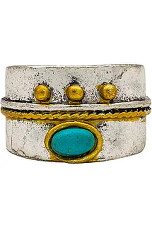 REVOLVE Petit moments Petit moments anillo wilder en color azul turqueza talla 7 en - Turquoise. Talla 7 (también en 6, 8).