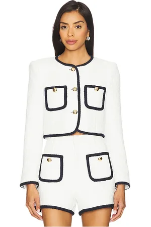 REVOLVE Cinq a Sept Cinq a sept chaqueta auden en color blanco talla 0 en - White. Talla 0 (también en 00, 10, 12, 2, 4, 6, 8).